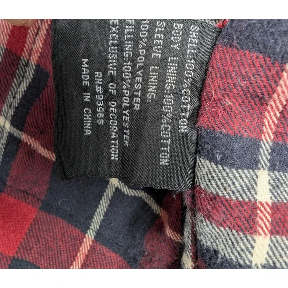 Chase Authentics Canvas Jacket Mens Medium Tony Stewart Nascar Chore Coat Grunge - Picture 7 of 8